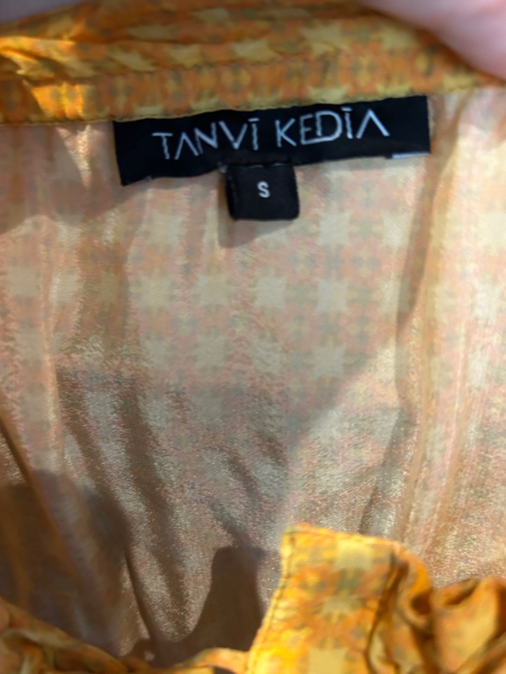Colorful Geometric & Ikat Print dress - Picture 4 of 4
